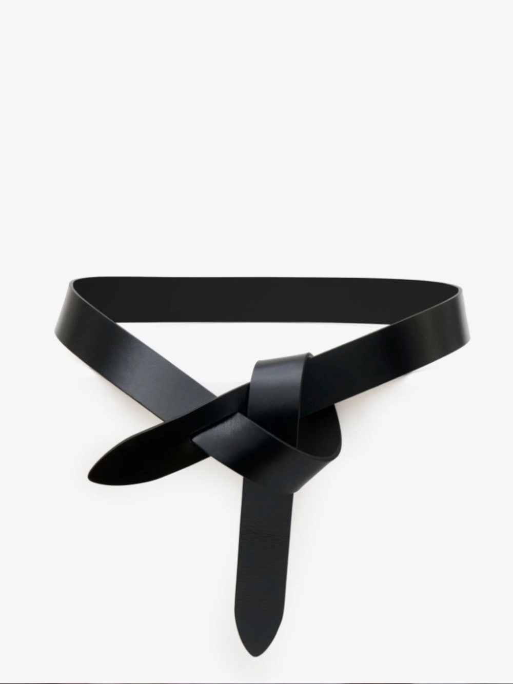 Isabel Marant Lecce Knotted Leather Belt Size S